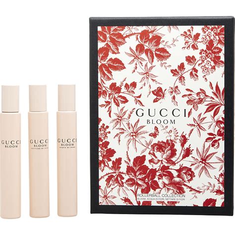 gucci bloom rollerball collection set|gucci bloom 100ml gift set.